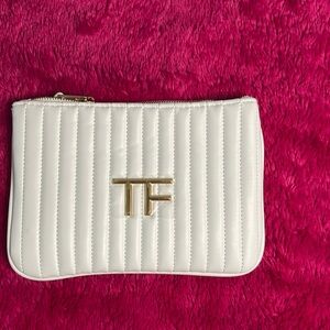 Tom Ford Black Quilted Wristlet